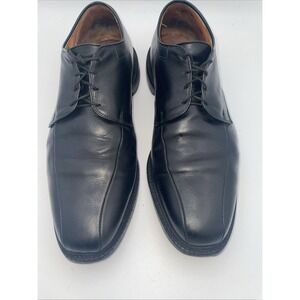 Allen Edmonds Warren Black Oxford Dress Shoe Calf‎ Leather Men Size 13 E